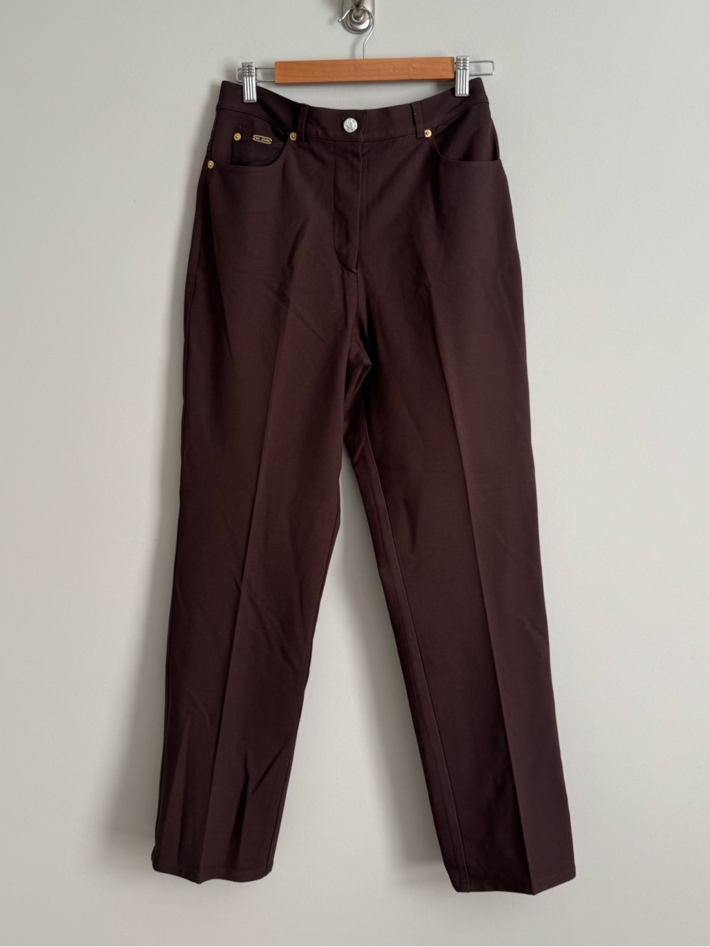 St. John Sport  Dress Pants in Dark Brown